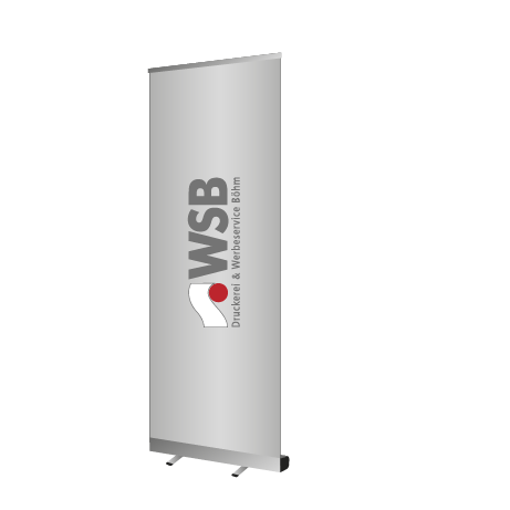 Roll-Up | B 85 cm x H 200 cm | einseitig bedruckt